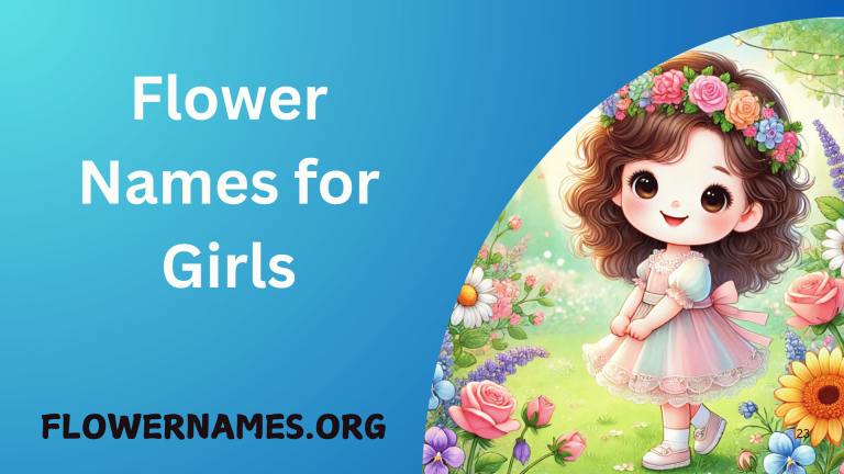 Flower names for Girls