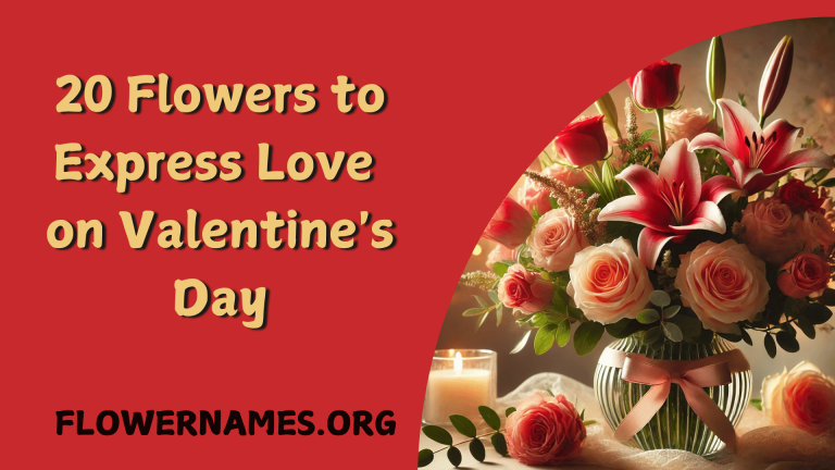 Flowers to Express Love on Valentine's Day